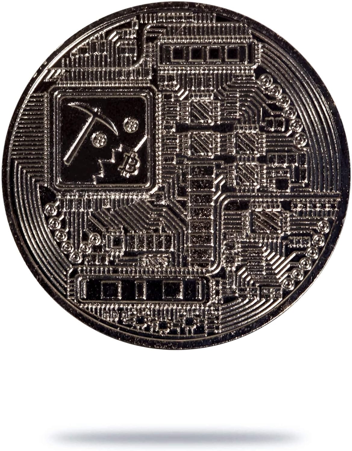 Blacked Bitcoin BTC Physical Crypto Coin - Mauritius | Ubuy