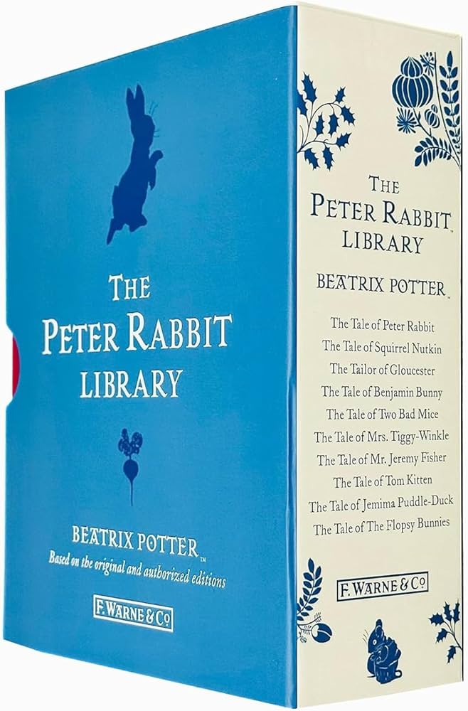 The Peter Rabbit Library 10 Books Collection Set By Beatrix