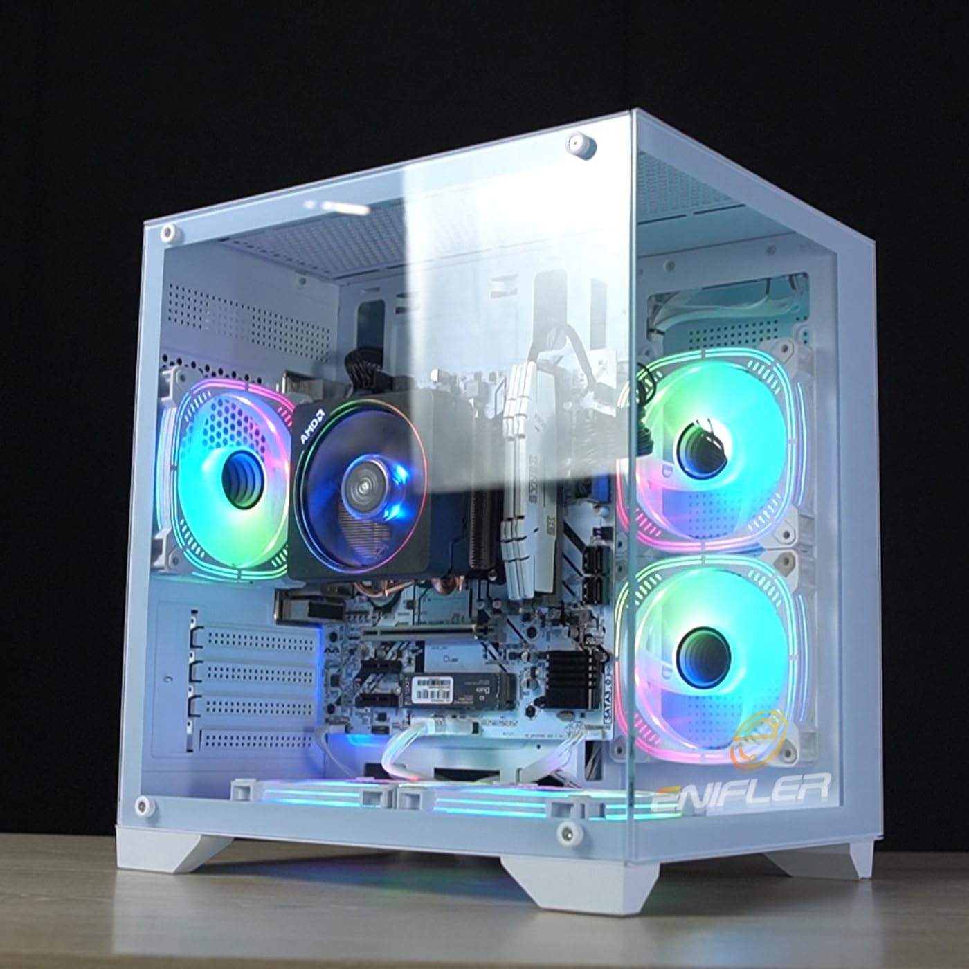 PC Gamer Ryzen 5 5600GT, 16GB DDR4, SSD 480GB, 500W 80 Plus