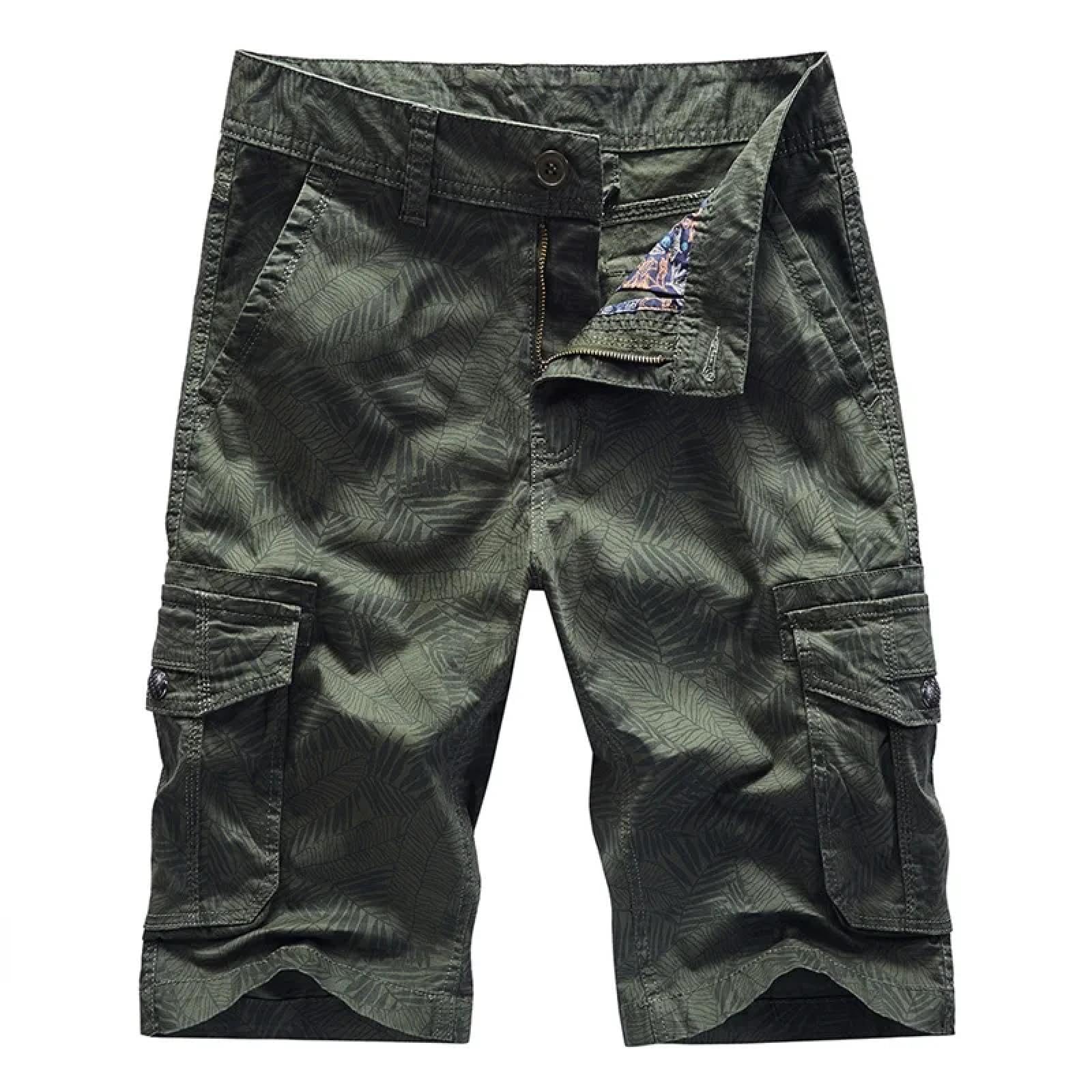 Shorts Kurze Hose Lässige Mode Baumwolle Herren Reithose Shorts Männer Home Shorts Elastische Taille Strand Shorts Mit Taschen