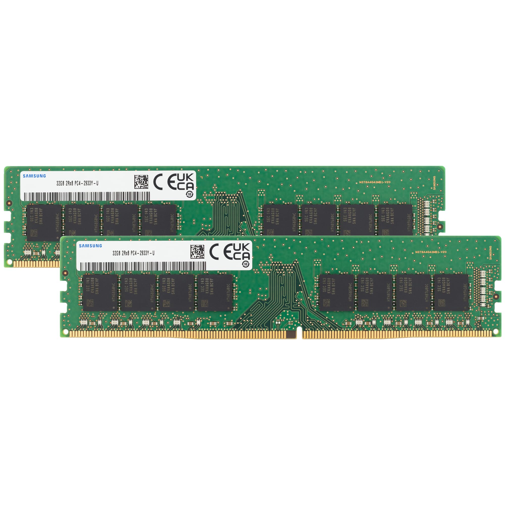 Samsung 64GB (2x32GB) DDR4 2933MHz PC4-23400 (PC4-2933Y) CL21
