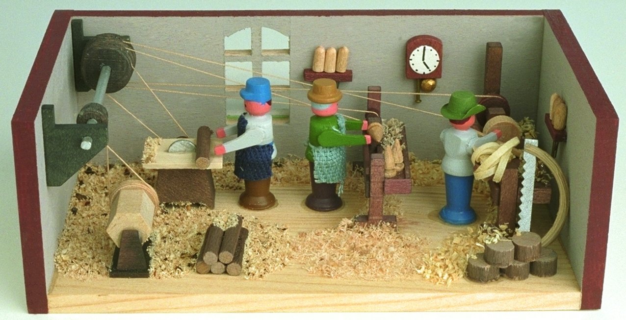 Montagnes Miniatures de Rotation d'öre Stübchen 11cm, l'art de la petite pièce