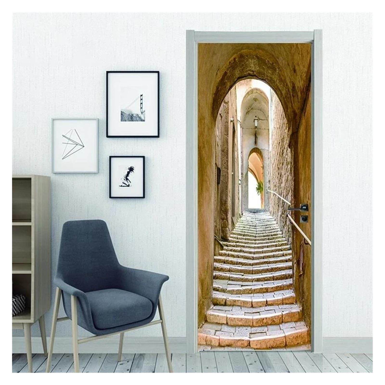 Autocollant mural en PVC auto-adhésif amovible, décoration 3D pour maison et bureau