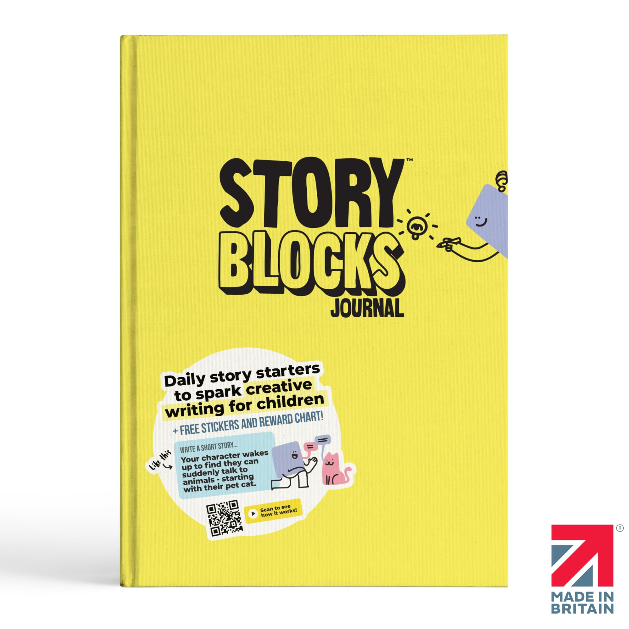 Story Blocks Journal: A daily writing journal for children to encourage creative writing