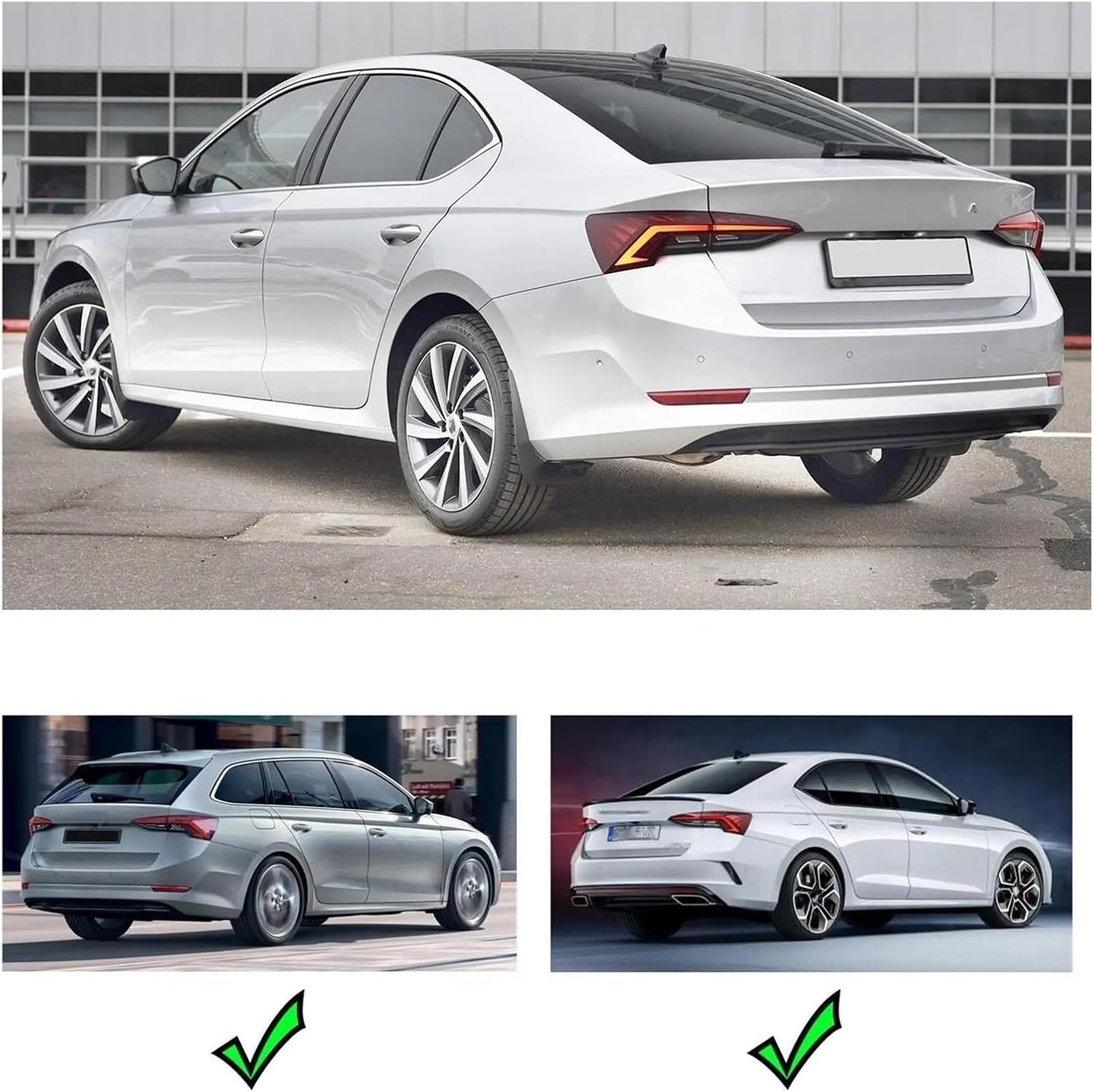 Autokotflügel Schmutzfänger für Skoda für Octavia für A8 NX MudFlap Splash Guards Kotflügel für