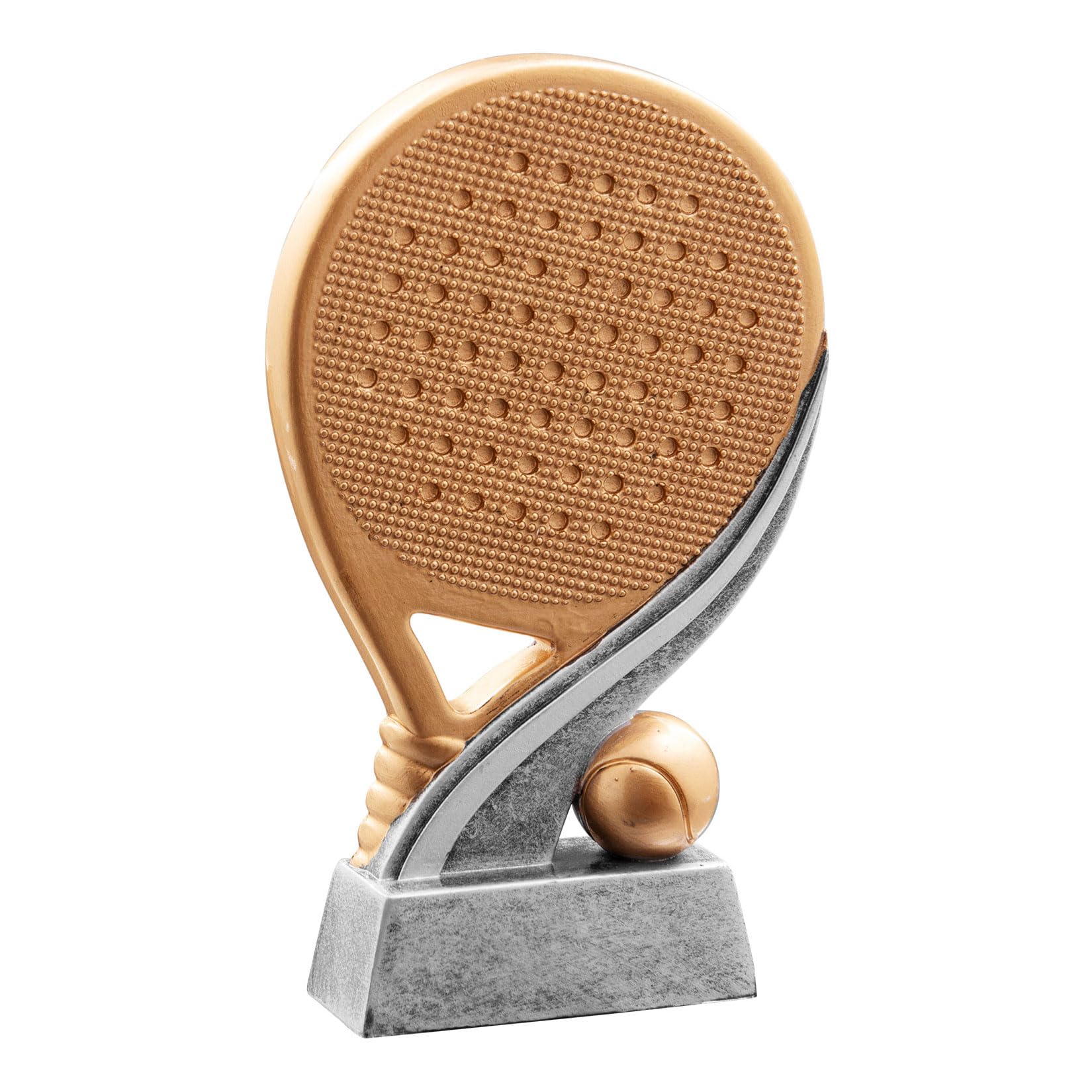 Trofeo Padel Racchetta h 13,00 cm Targhetta Personalizzata Omaggio