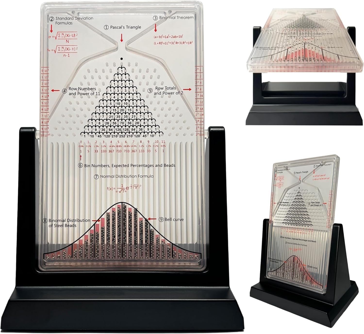 Galton Board : modèle de démonstration de probabilité et statistique - 8