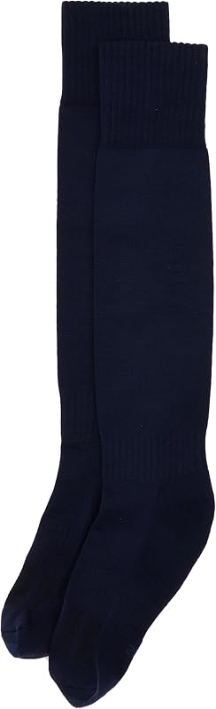 Mitre Mercury Plain Football Sports Sock (Navy, (Senior / 7-12))