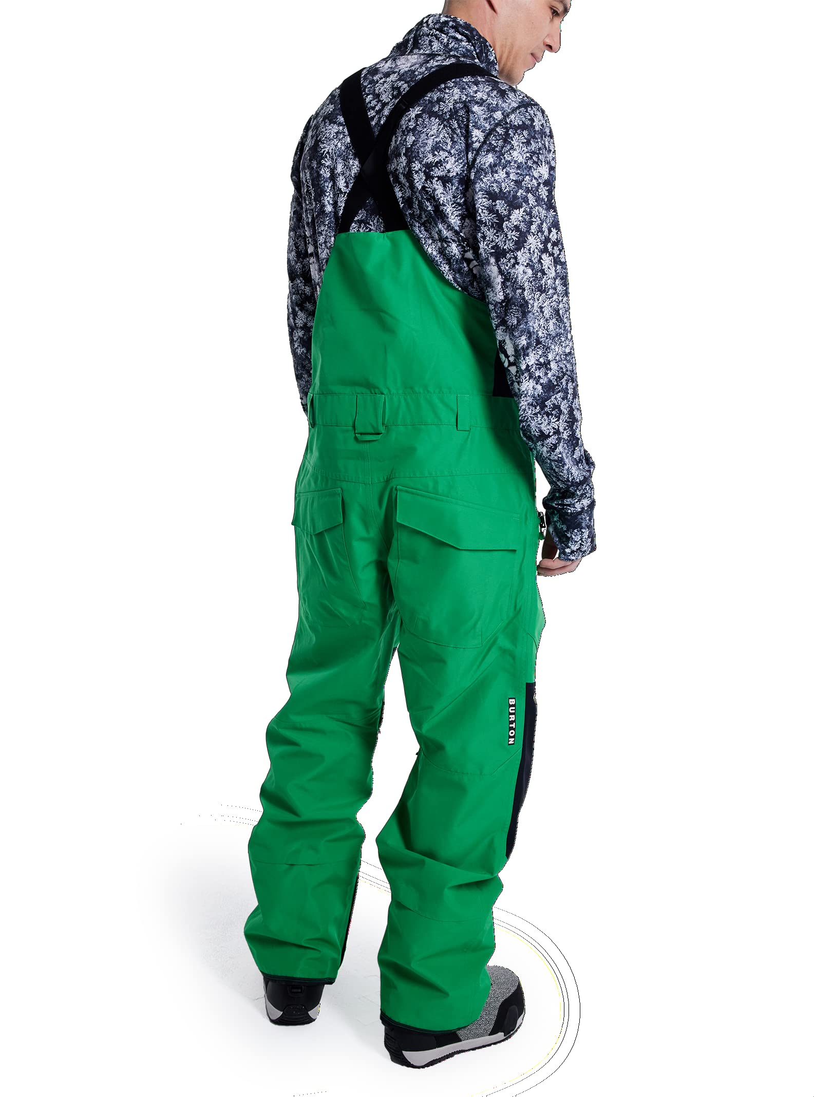 Burton Pantaloni da uomo Reserve Gore‑tex 2l con bretelle