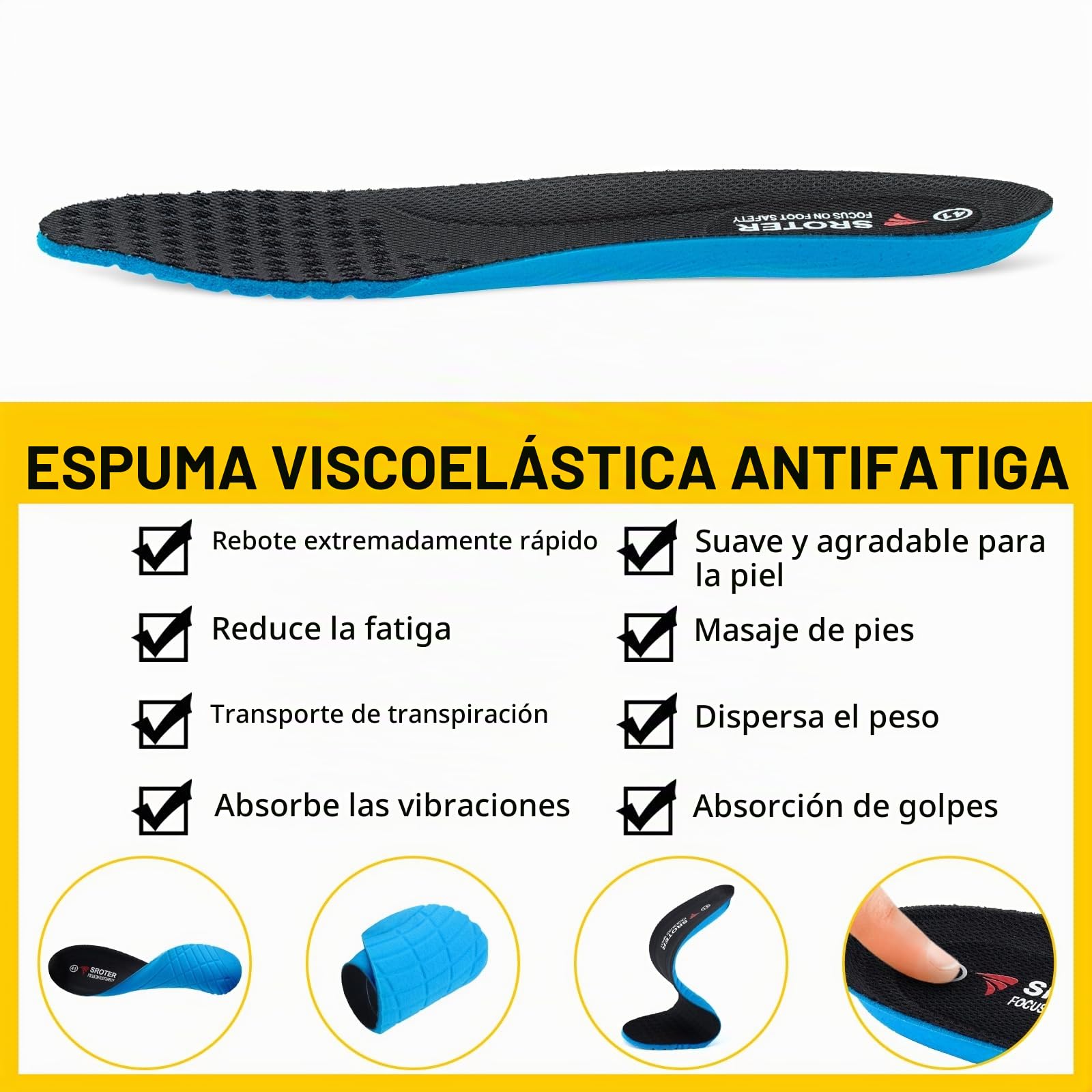 RASEARY Zapatos de Seguridad para Hombre Mujer Ligero Zapatos de Trabajo con Punta de Acero Antideslizantes Zapatillas Trabajo Transpirables Comodo Calzado