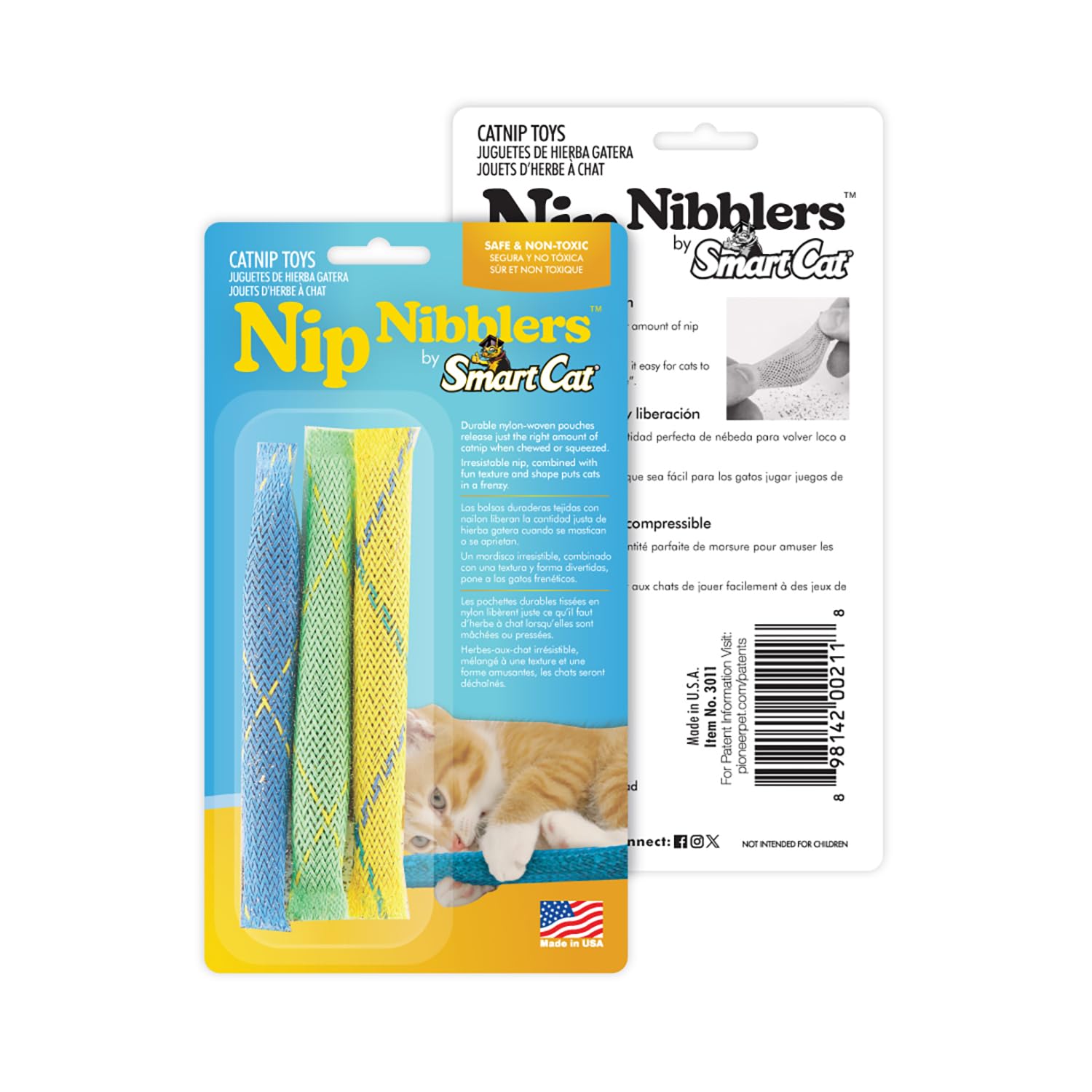 Pioneer pour Animal Domestique Nip Nibblers Herbe à Chat Jouet