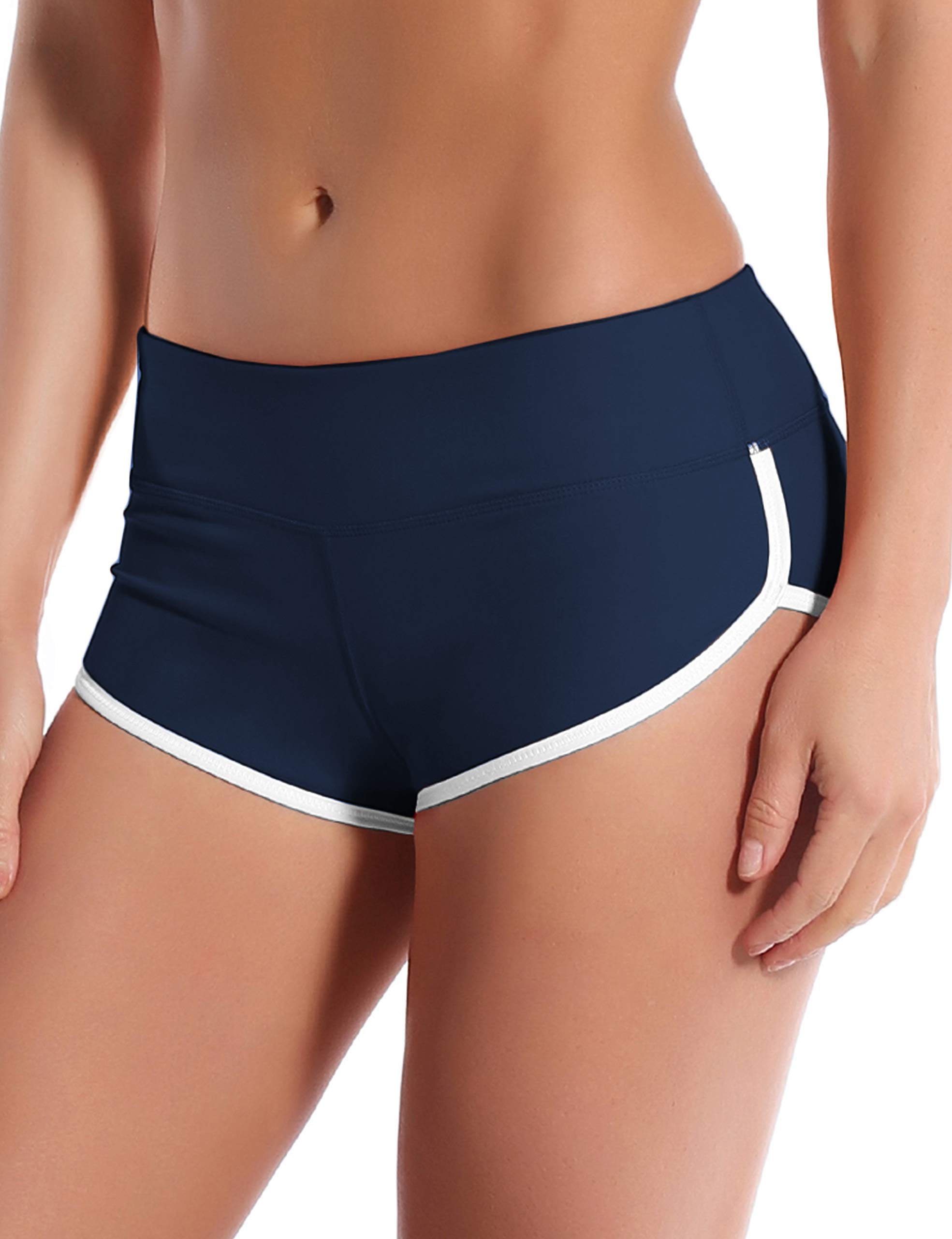 BUBBLELIME XS-XXL Women's Yoga Shorts Workout Tummy Control Running Sexy Booty Shorts Fitness Active UPF30+