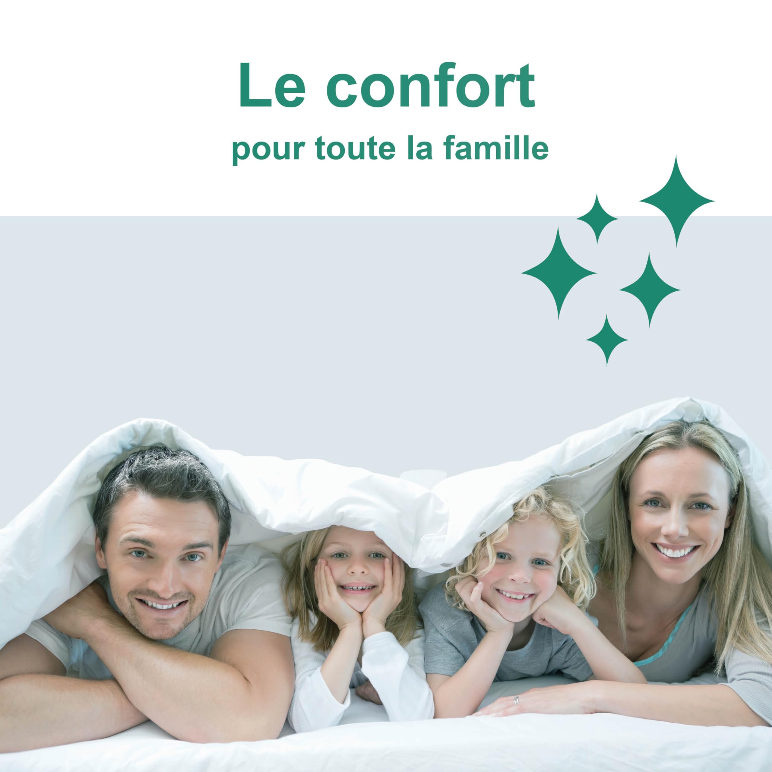 KNERST® Protège-Matelas Matelassé 140x200 – Alèse Respirante – Lavable Jusqu’à 95°C – Surmatelas Doux avec 4 Élastiques – Certifié Ökotex – Protection Matelas