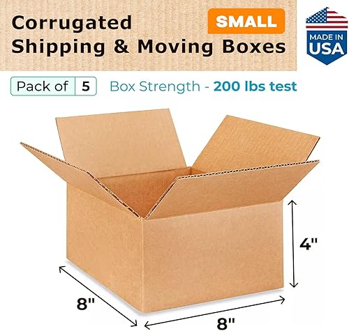 Miniatura 576 de Cajas para envío IDL Packaging - B-1266-5 de cartón corrugado, tamaño pequeño, de 12 pulgadas de largo x 6 pulgadas de ancho x 6 pulgadas de alto