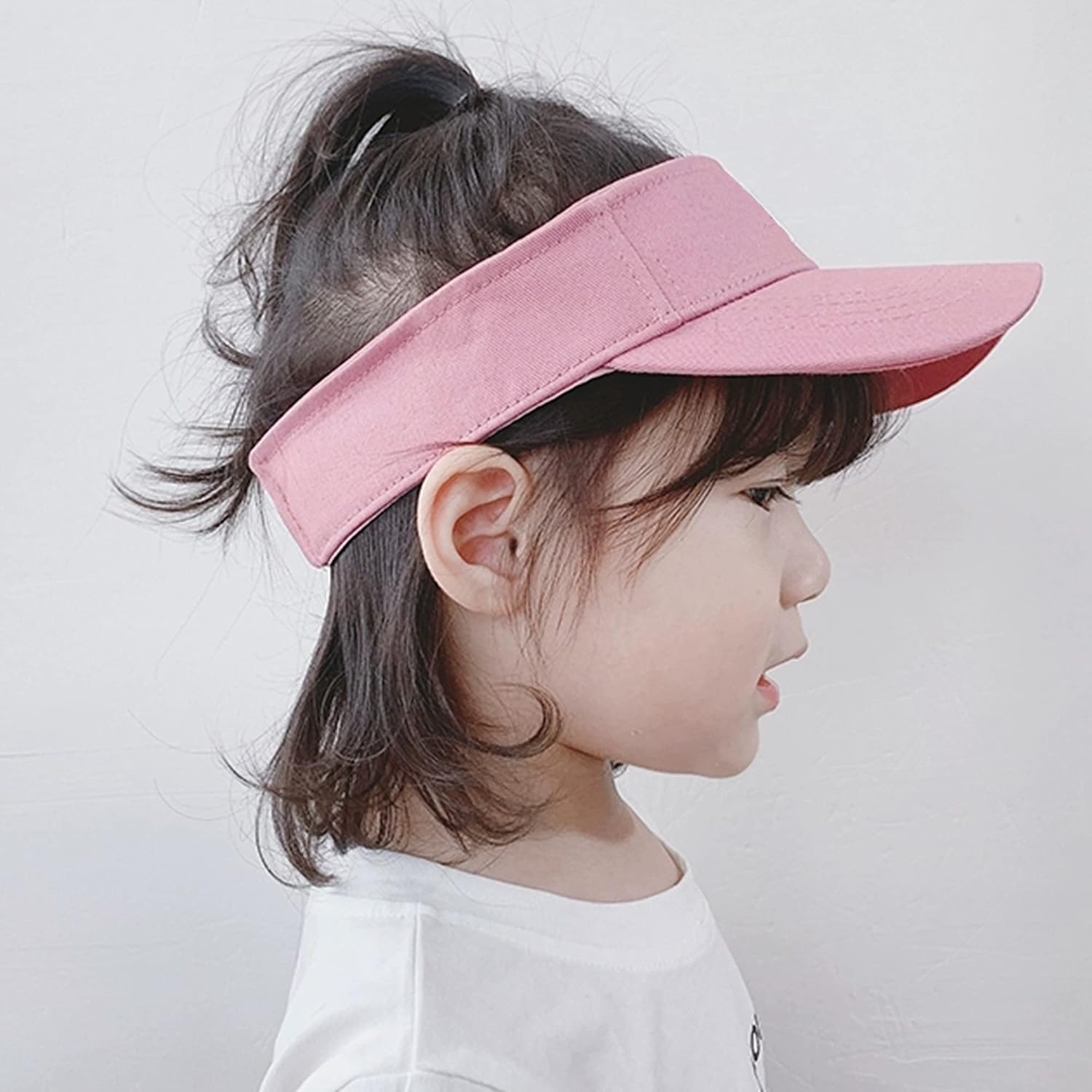 Infant Toddler Sun Visors Cap Beach Dinosaur Hats Adjustable Cotton UV Protection Sun Hat for 2-6 Years
