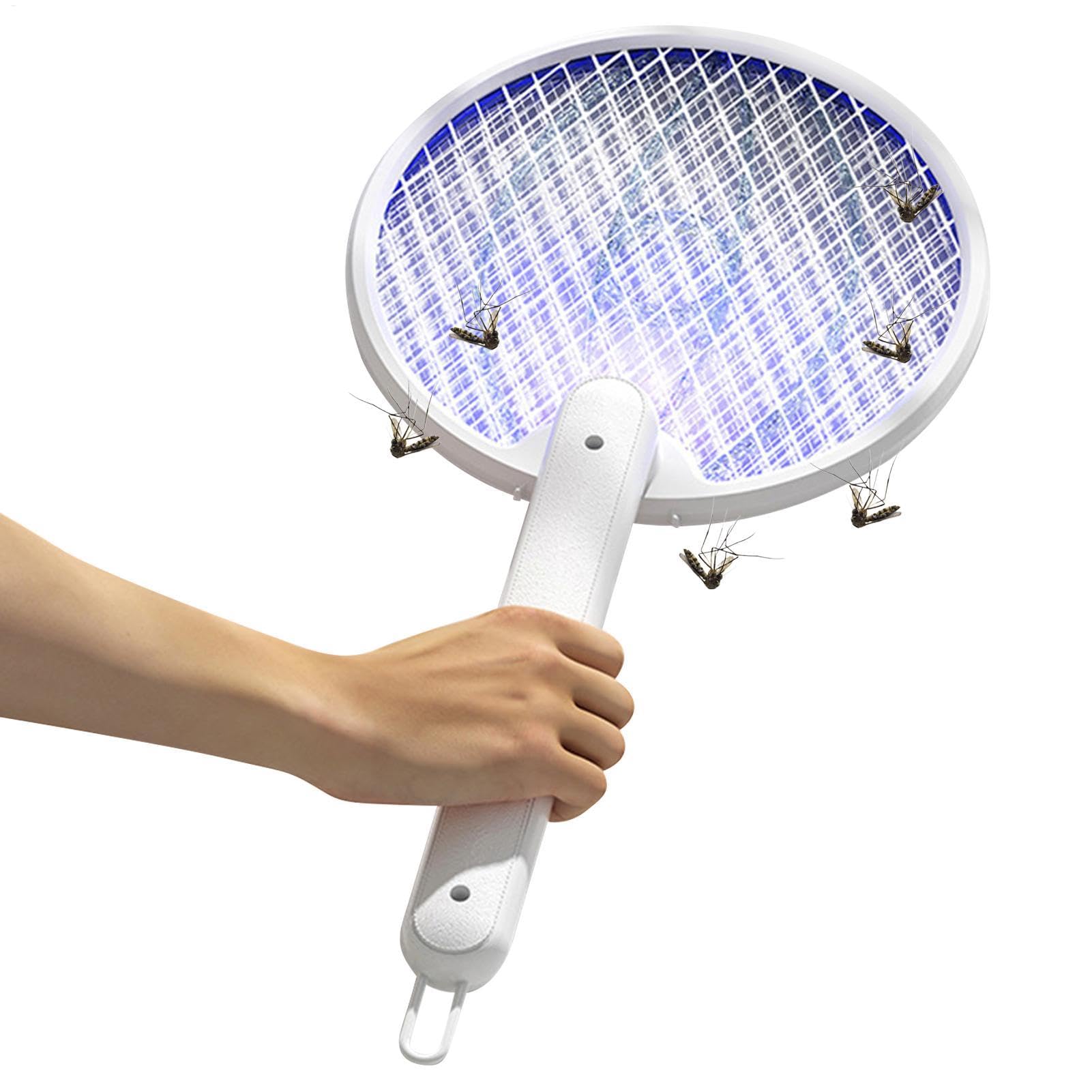 Electric fly zapper plegable como equipo de camping reflexivo para pesca