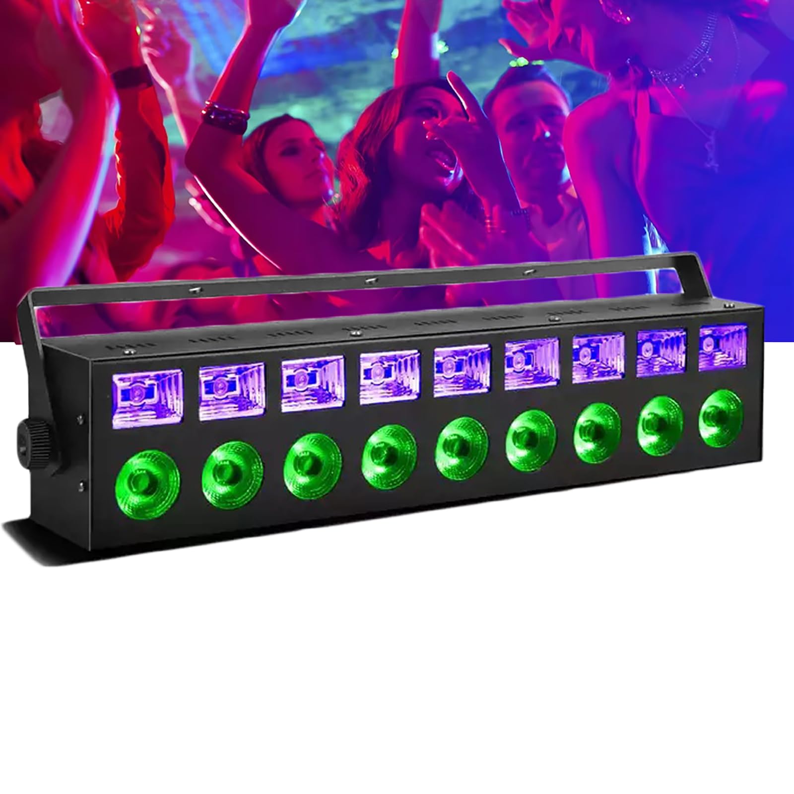 Luce da Parete a LED RGB, Barra di Luci a LED RGB, Dimmerazione Lineare 0-100% E Diverse modalità di Controllo, Lunga Durata E Facile Installazione, per Palcoscenici, Matrimoni E Sale