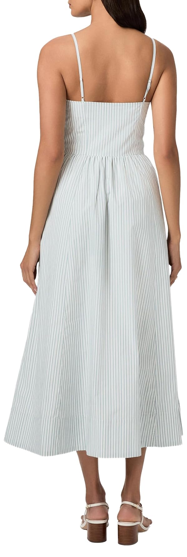 PAIGE Women's Natalee Dress, Surf/White, 4 by PAIGE - Used condition - Image 2