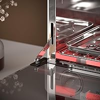 Vista 7 de Esterilizador para herramientas de uñas, caja de limpieza seca multifuncional de alta temperatura de 12L de acero inoxidable con control