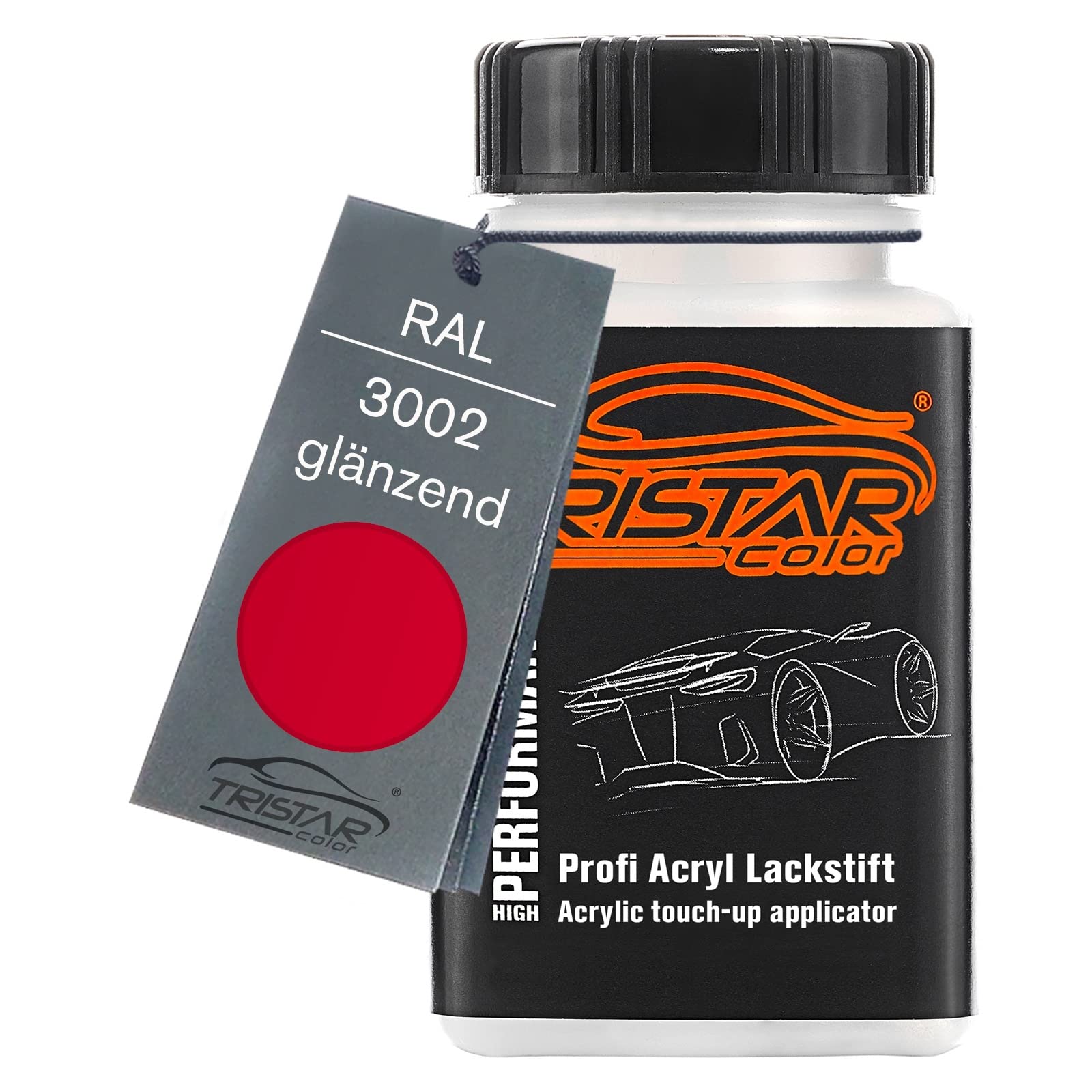 TRISTARcolor Spraydose RAL 3002 Karminrot – 2x 400 Ml, Glänzend, Schnelltrocknend, Made In Germany