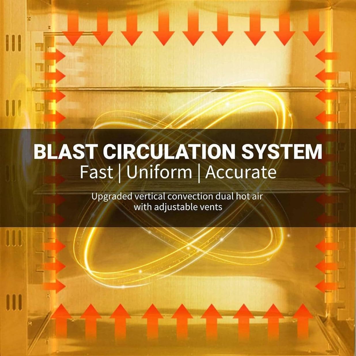 Constant Temperature Blast Drying Oven, Digital Bench Top Constant Temperature Convection Drying Oven, 600W 1000W Forced Air Convection Lab Oven, Intelligent Digital Display,15.6L