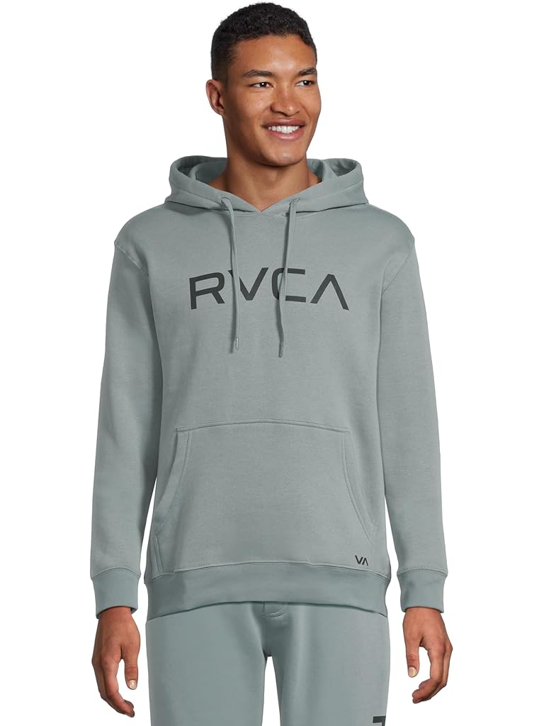 Gray RVCA Big RVCA Hoodie
