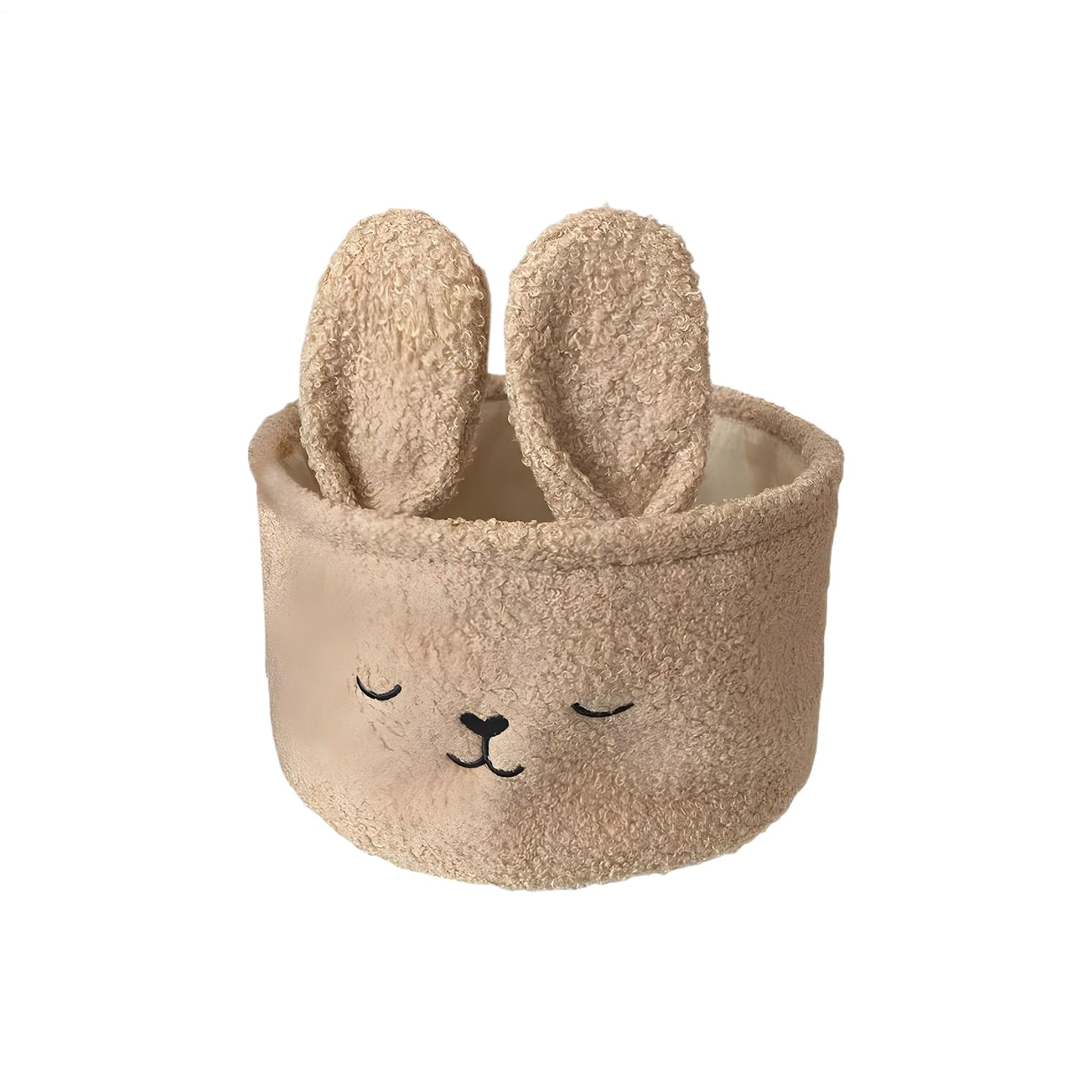 Organizadores para baño y dormitorio infantil con diseño alegre de conejo