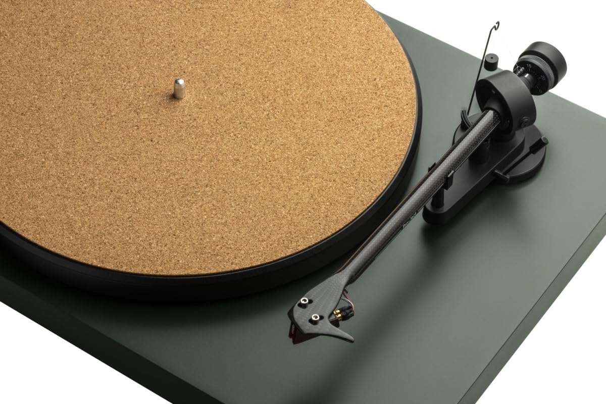 Pro-Ject Upgrade Set Basic -Plattenspieler-Zubehör - Record Puck E, Cork IT, Damp IT - Klangverbesserung, Vermeidet statische Belastung, Kein Werkzeug erforderlich, Universell kompatibel - Schwarz