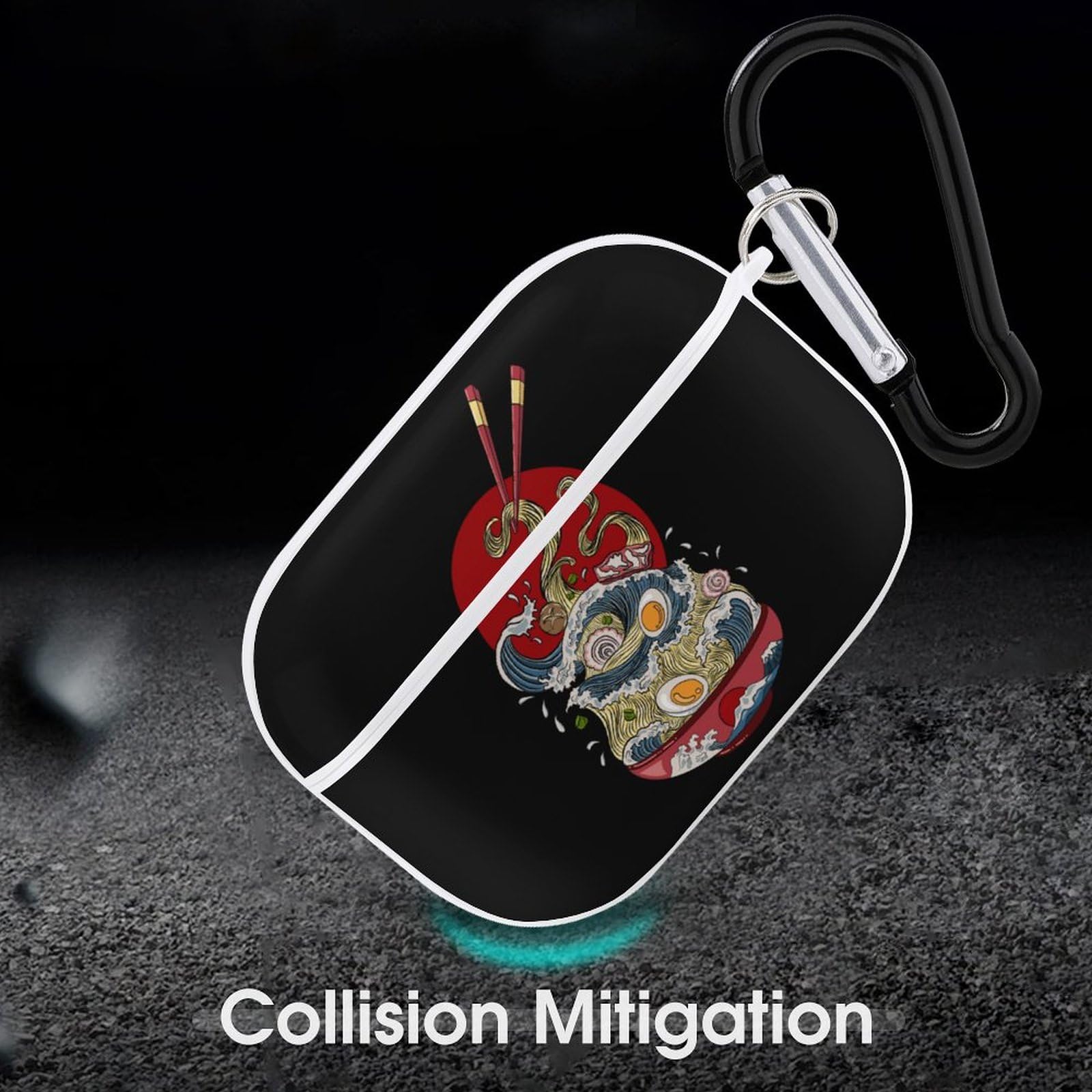 Amazon | ラーメン 創意 日本 文化 伝統 AirPods Pro2 ケース 2022年9