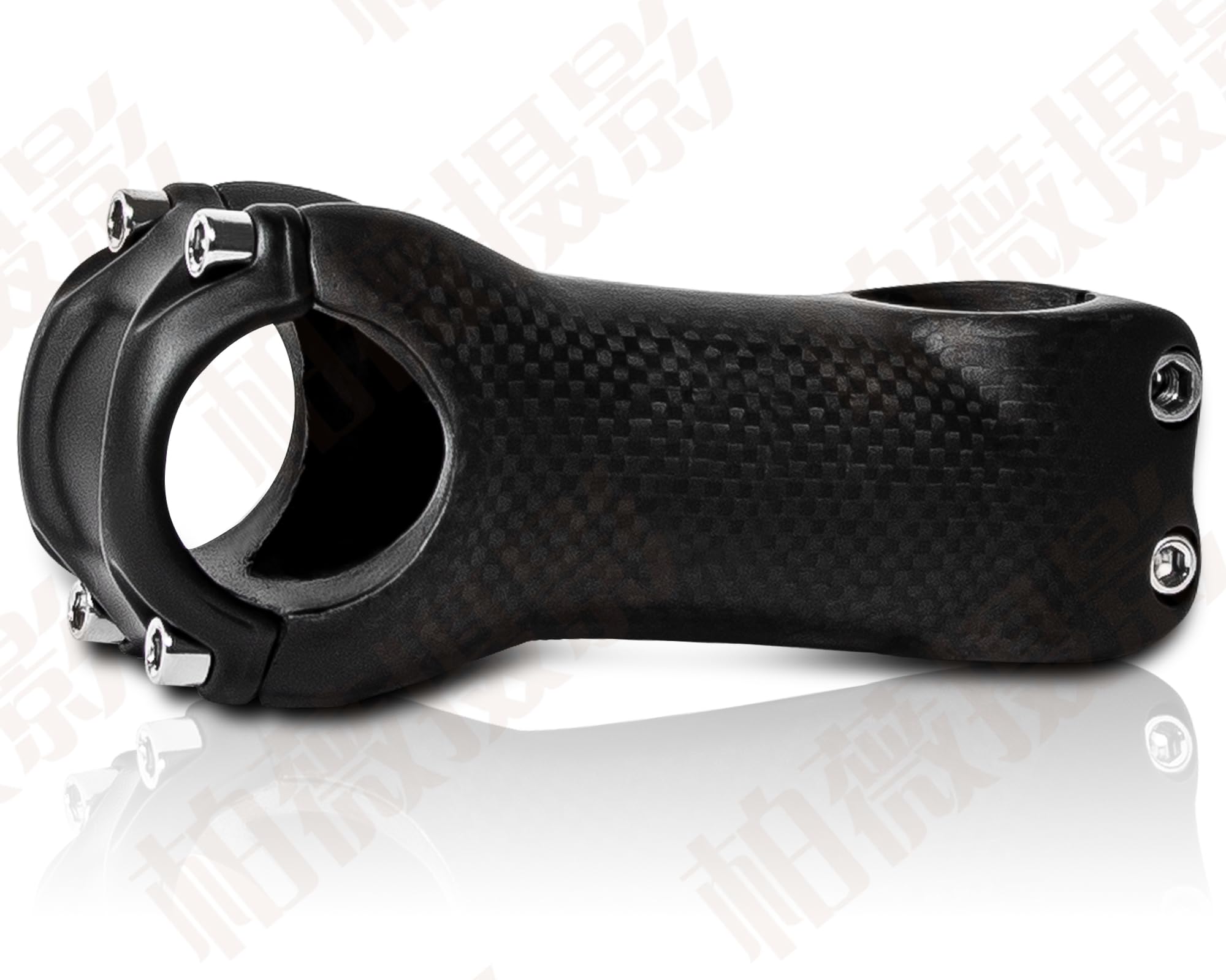 RXL SL Carbon Bike stem,Mountain Bike Long stem 1-1/8"Carbon Fiber Road Bike stem Riser for Road Bike 130mm 6 Degree stem for Bike Carbon,MTB stem Carbon Matte for Downhill Bike Grips