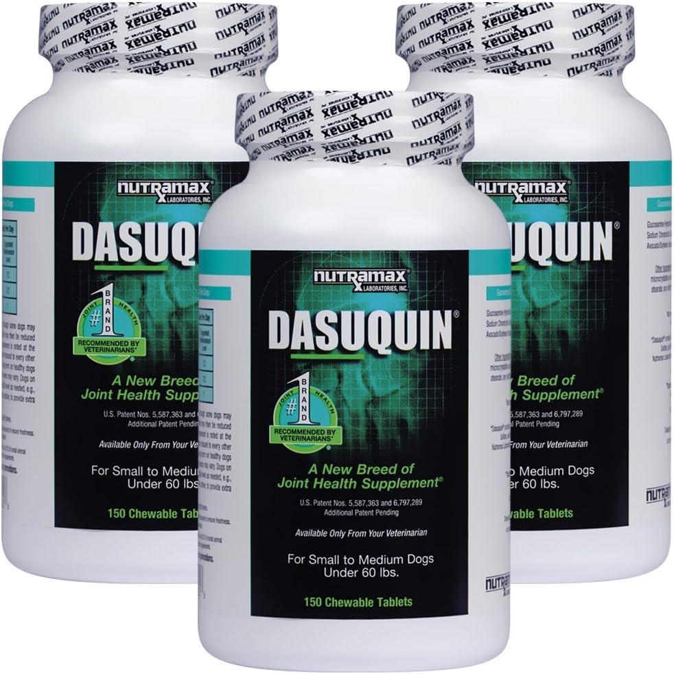 Dasuquin 3PACK for Small to Medium Dogs (450 Chewable Tabs)