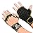 Glaring Way Neoprene Padded Fingerless Workout Gloves for Men and Women with Full Palm Protection, Extra Grips for Weightlifting, Exercise, Cycling, Cross Training, Fitness & Pull-ups (Green, Small)