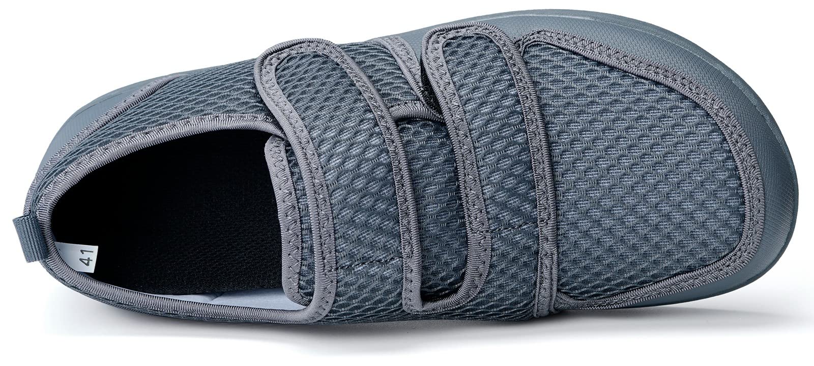 Scarpe Diabetiche Donna Pantofole Uomo Ultra-Leggero Ortopedica Edema Scarpe da Riabilitazione da Passeggio Anziani Piedi Gonfi Traspirante Regolabili Larghe Ciabatte