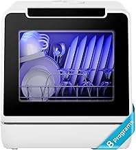 TS EUHOMY Countertop Dishwasher Portable,