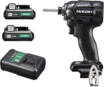 ヒタチインパクト 日立工機 インパクトドライバー7.2V・10.8V スペック比較表
