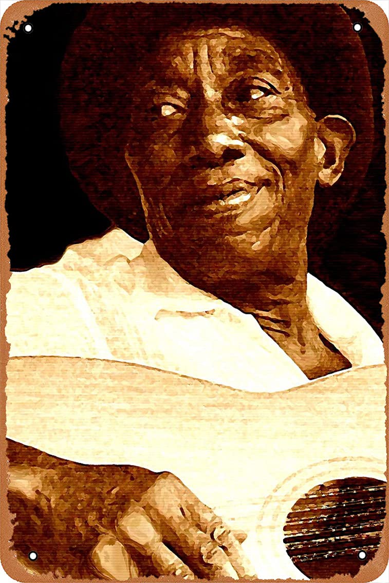 Metal Sign - Mississippi John Hurt Tin Poster 12 X 8 Inches