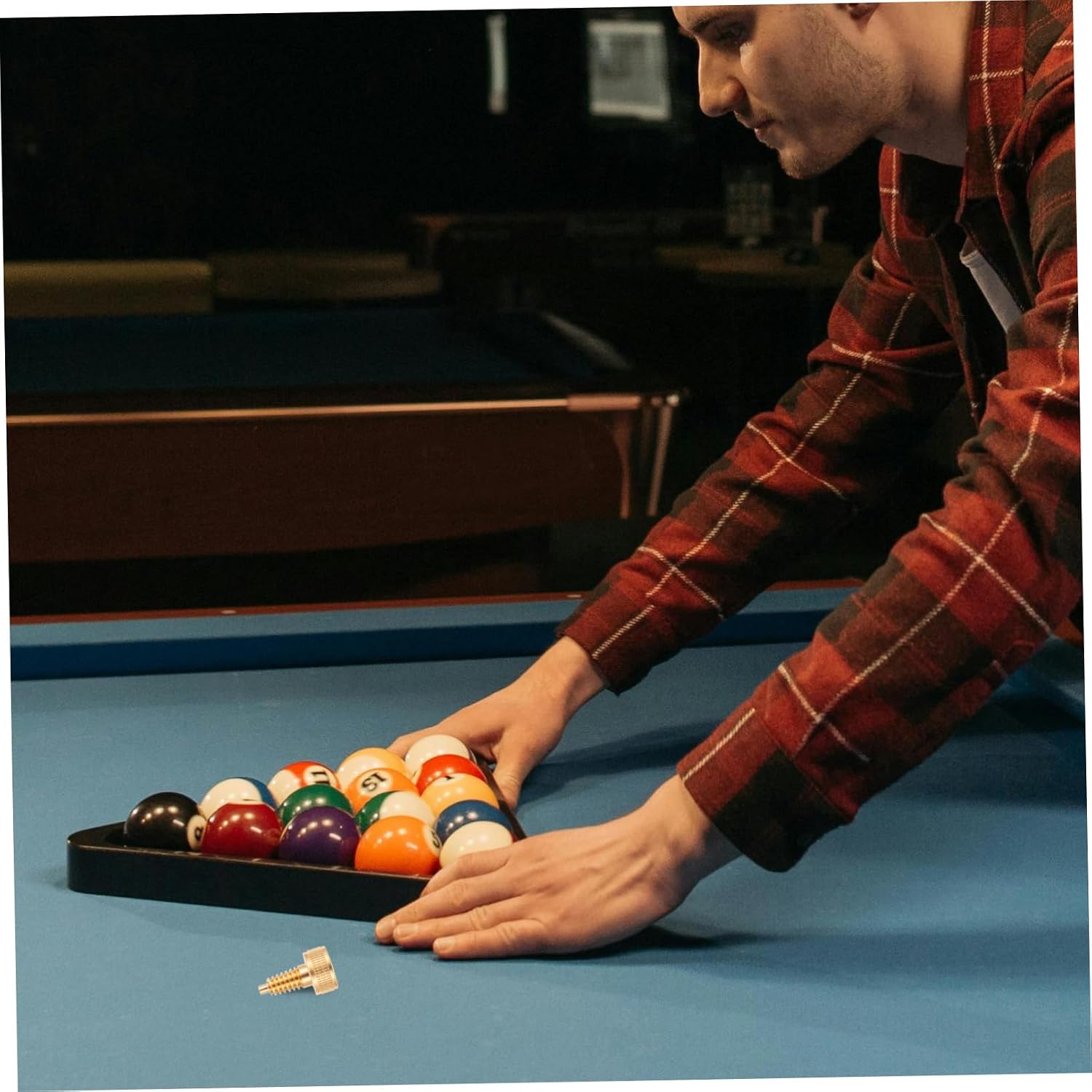 KOMBIUDA Billiard Cue Screw Pool Cue Joint Billiards Cue Stick Pool Connecting Screw Sticks Pool Cue Joint Screw