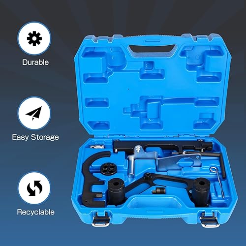 Miniatura 4 de Dexepe Kit de bloqueo de sincronización del árbol de levas del motor Herramienta de alineación del eje de equilibrio compatible con BMW N47N47SN57