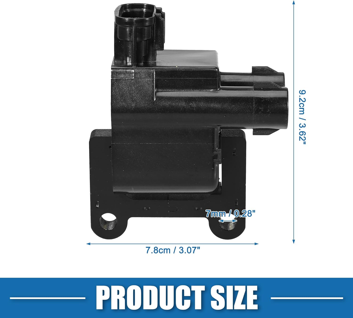 Ignition Coil Pack No.9091902217/9091902218 for Toyota Camry 1997-2001 for Toyota RAV4 1998-2000 Plastic Black (Set of 2)
