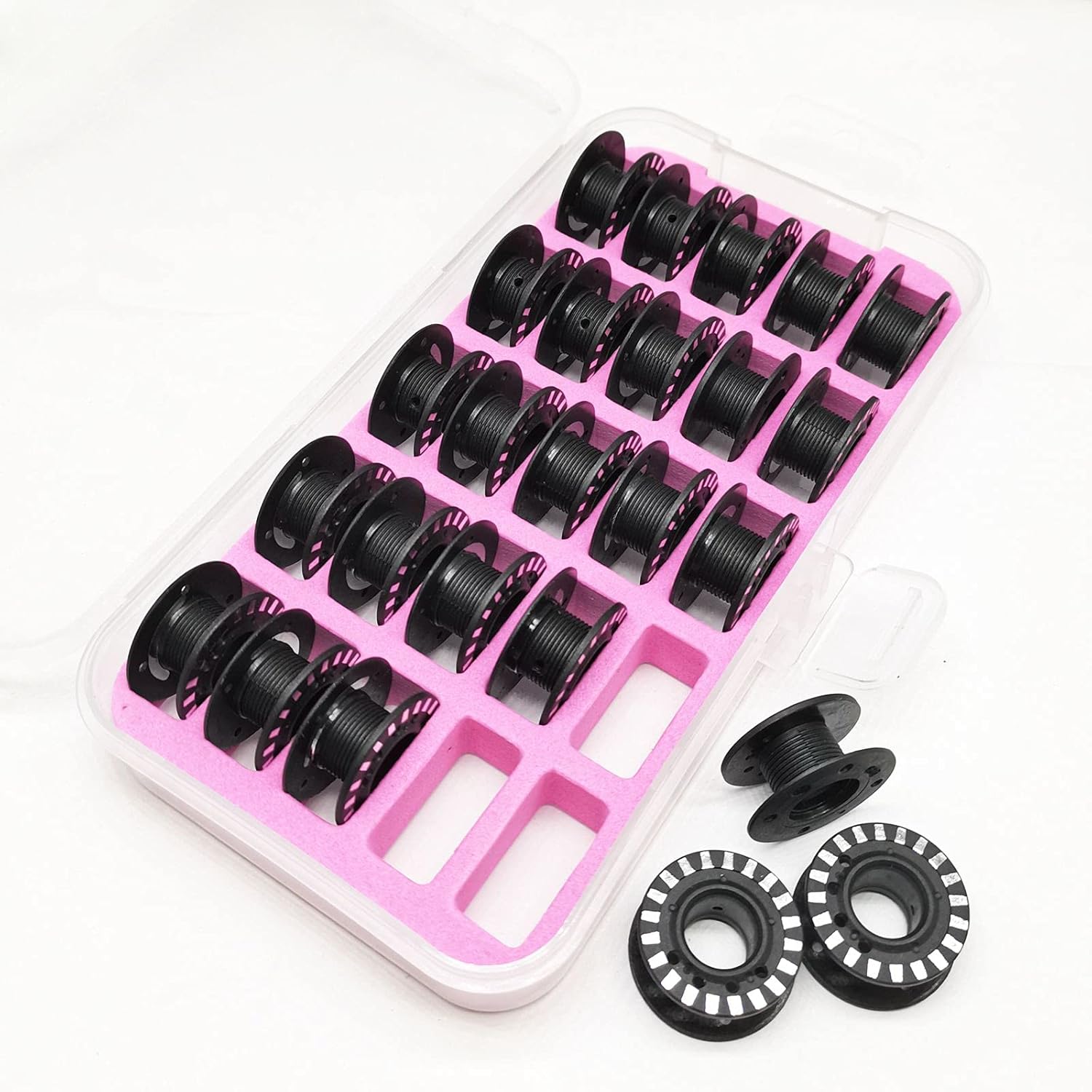 HONEYSEW Bobbins Replacement for Bernina 7 Series Includes 710 720 750 770 780 790 (25pcs/Box Bernina Bobbins)