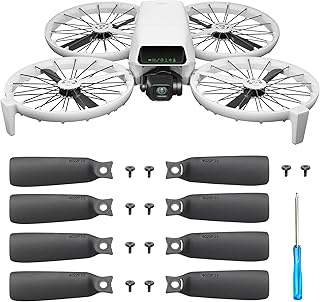 8 PCS Propellers Replacement Blades for DJI Flip, Low-Noise and Quick-Release Wing Blades Quadcopter Spare Props Compatible with DJI Flip Drone Accessories