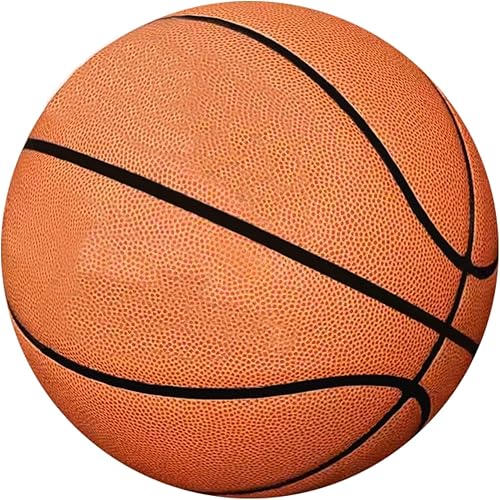 MINDCOLLISION Tamaño 5, 6, 7 Baloncesto, piel sintética suave resistente al desgaste, buen agarre, regalo de cumpleaños. Adecuado para uso en