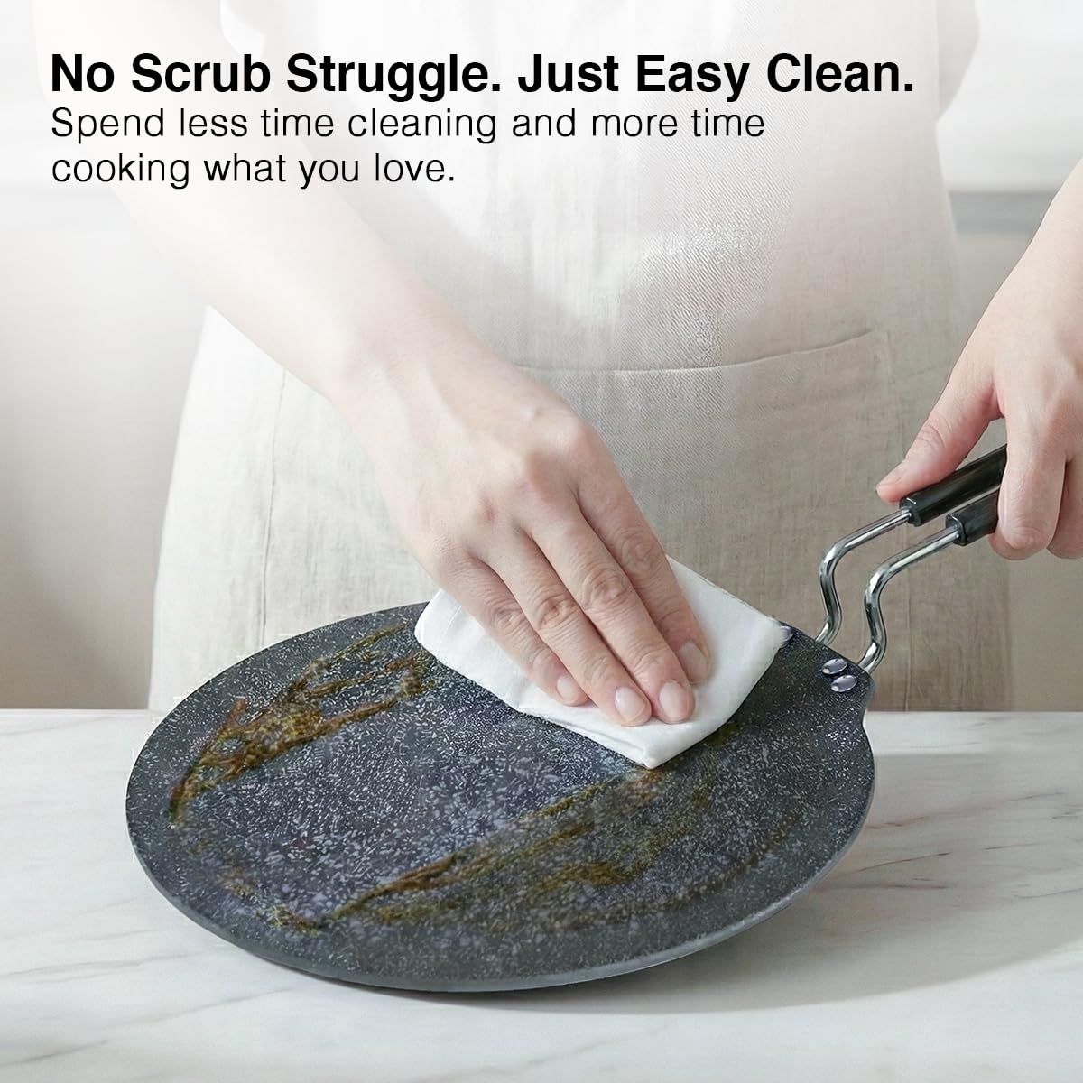 Prestige Durastone Tawa - Non-Stick Dosa Pan -8