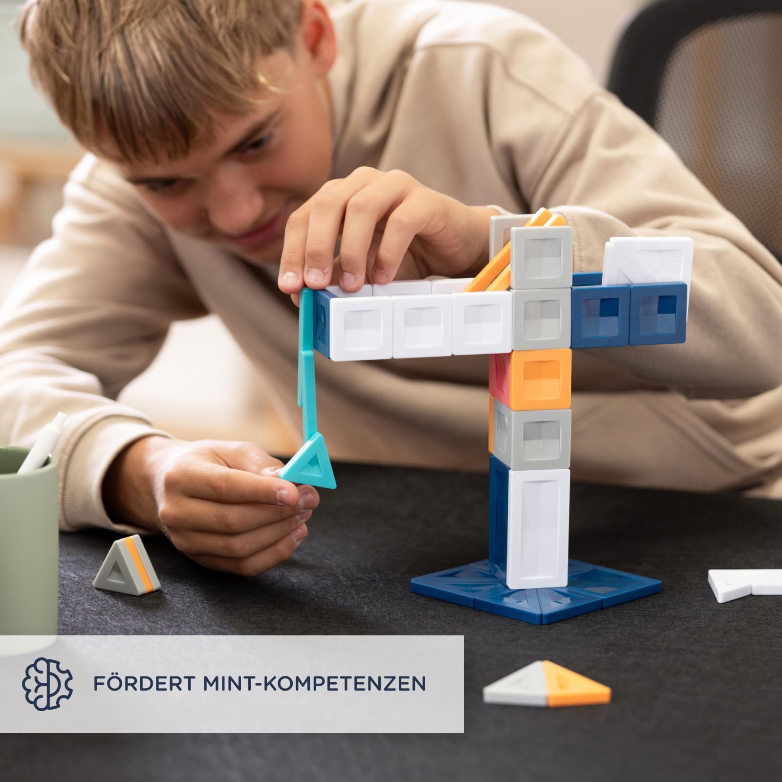 CONNETIX PRO Magnetbausteine Konstruktionsset, 70 Stück