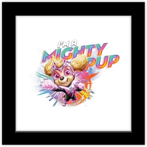 Trends International Gallery Pops Nickelodeon Paw Patrol The Mighty Movie - Póster de pared con texto en inglés "I'm A Mighty Pup", 12.00 x 12.00