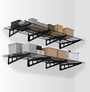 WORKPRO 2-Pack 2x183 CM Garage Wall Shelving