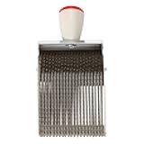 PATIKIL 21 Digits Roller Stamp, Personalized 3.5mm 26 Alphabet Number 0-9 Symbol Rolling Stamp for DIY Stationery Scrapbooking Office Business, Gray