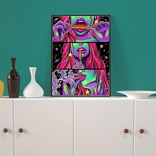 Miniatura 2 de Toulideifaria Diamond Art - Kit de pintura de diamantes 5D, kit de arte de gemas para adultos, decoración de pared, manualidades, 12 x 16 pulgadas