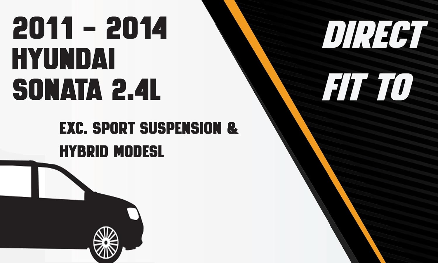 Exhaust Front Flex Pipe Compatible for 2011-2014 Hyundai Sonata 2.4L | Stainless Steel | Northeastern Exhaust | Free Gaskets Included | Direct-Fit