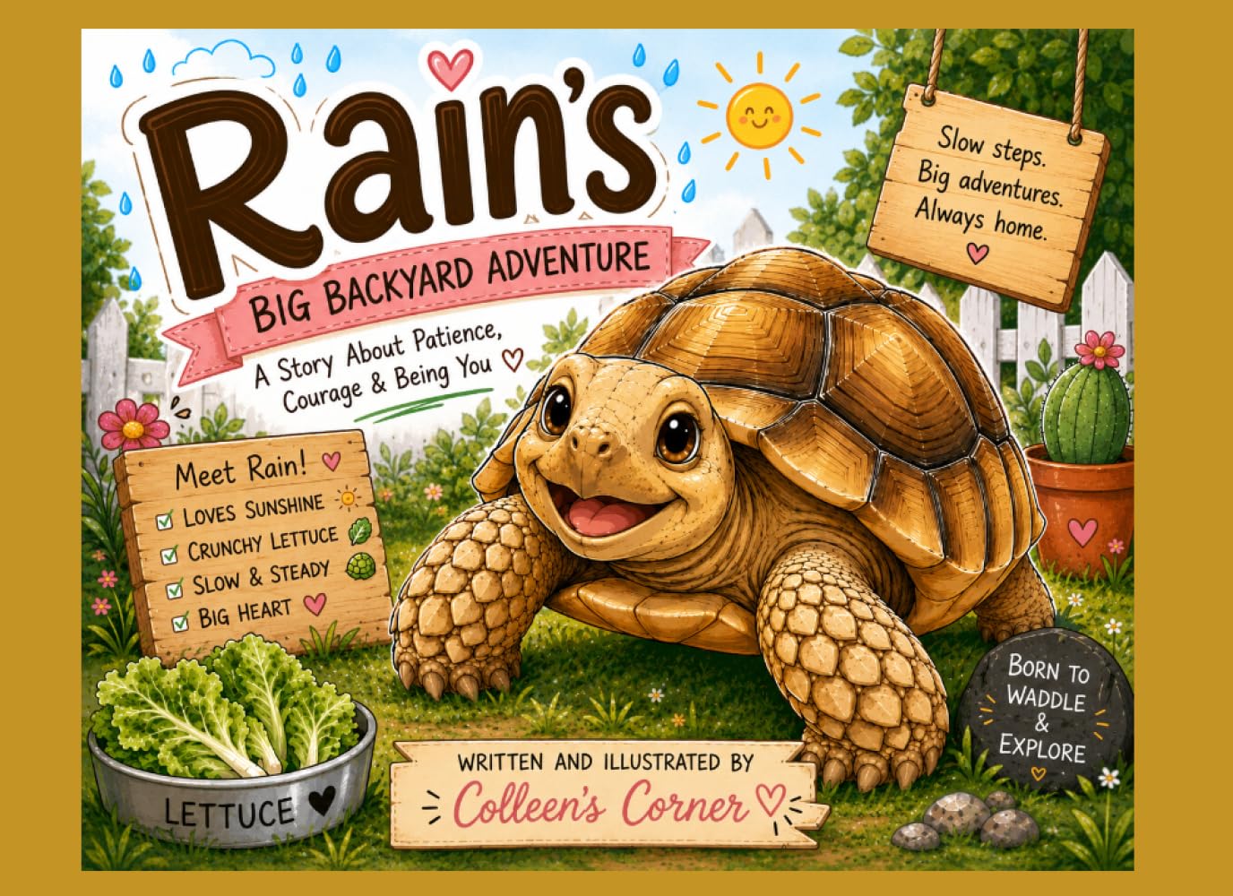 Rain's Big Backyard Adventure